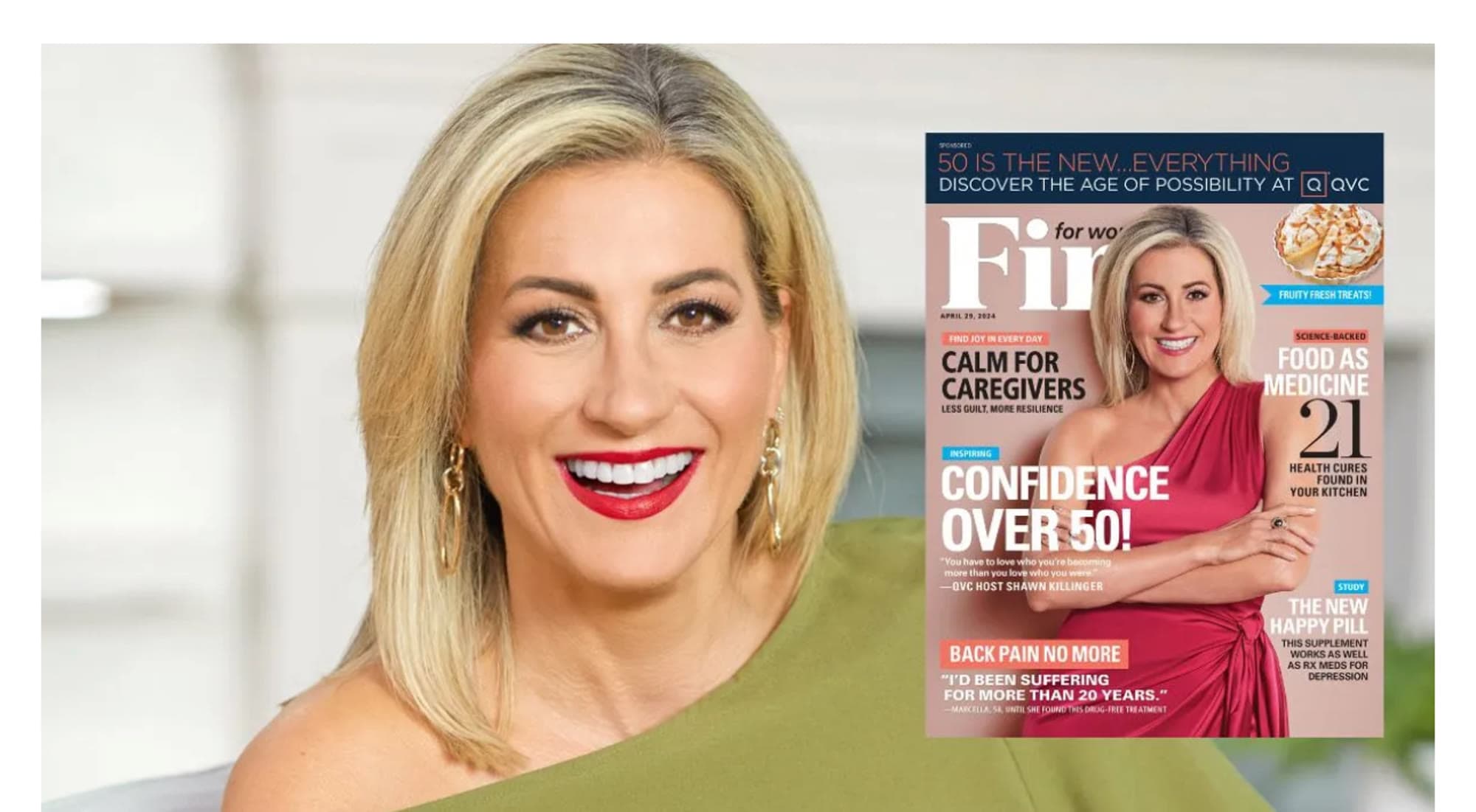 Editorial Feature, First for Women