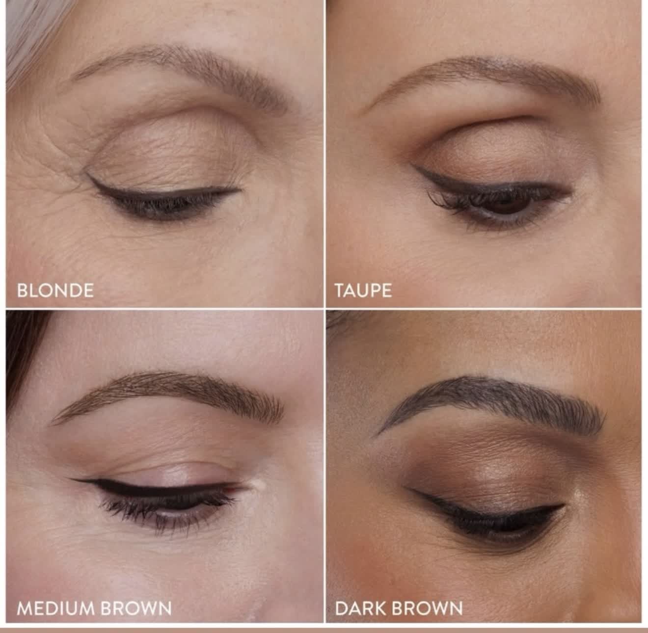 Brow & Liner Detail, Shade Range